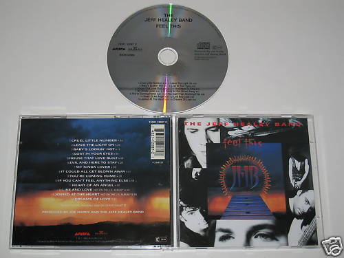 Jeff Healey Banda / Feel This (Arista 12087 2) CD Álbum - Imagen 1 de 1