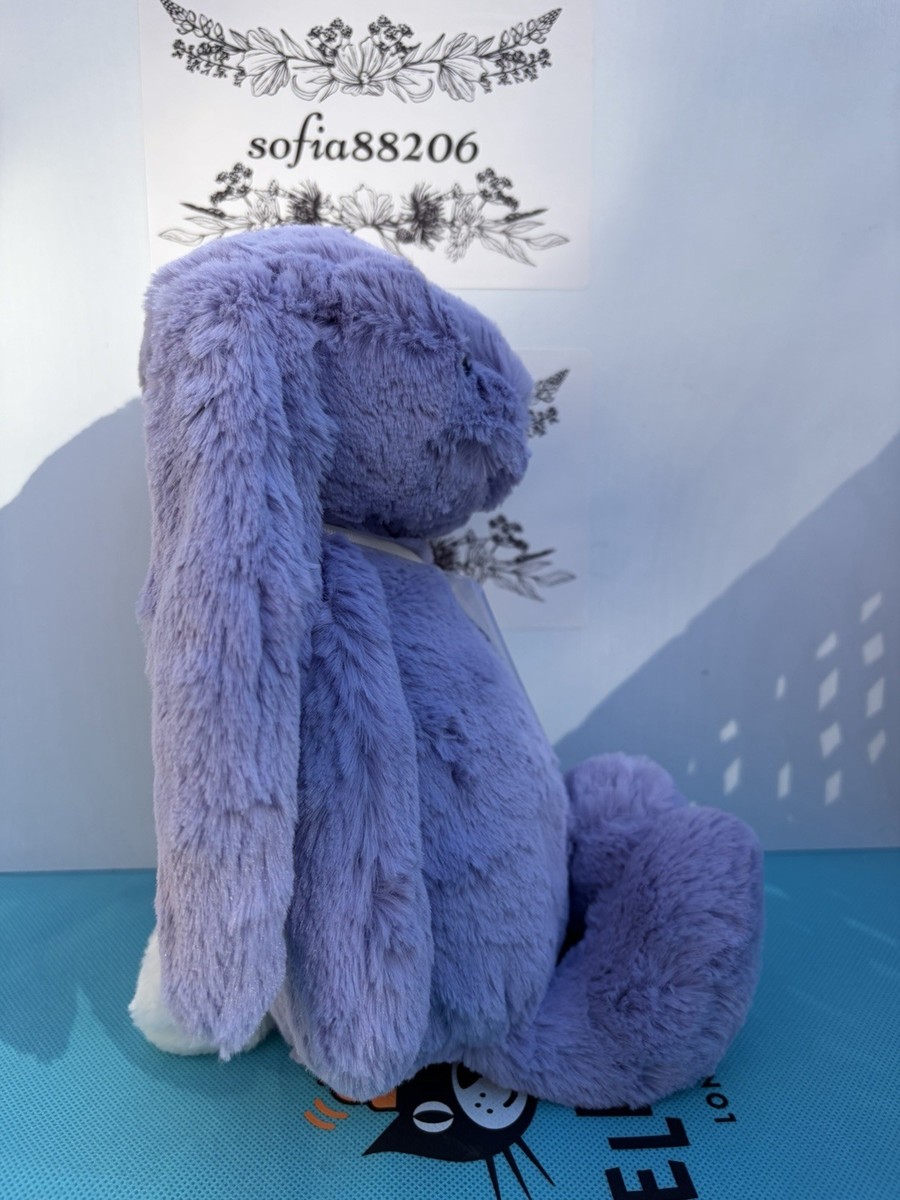 AUTHENTIC Jellycat Bashful Viola Bunny- NWT- FAST SHIP | eBay