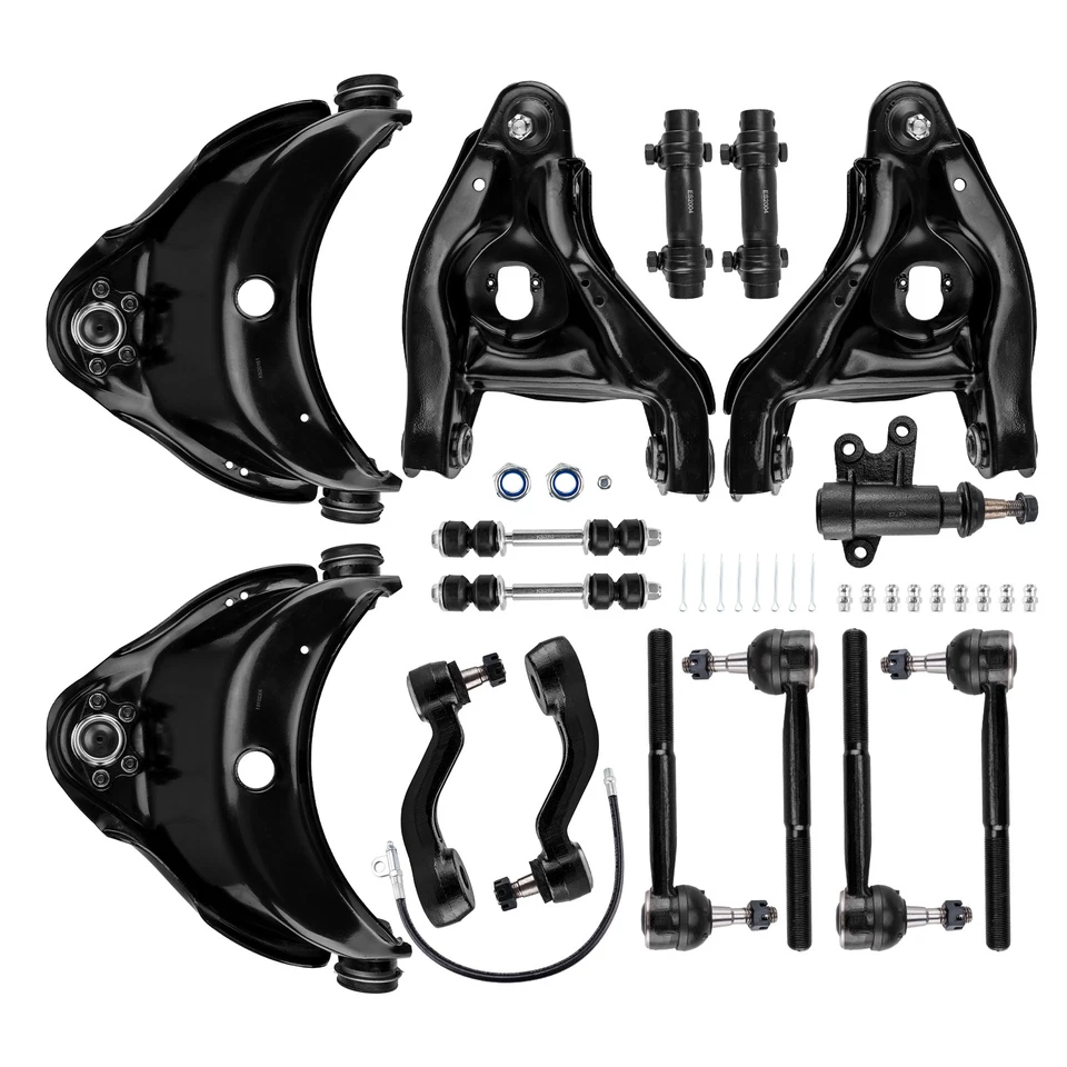 Kit completo de suspensión delantera de 15 piezas para GMC C1500 Sierra 1993 1994 1995 1996-1998 Foto 2 de 4