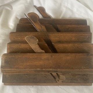 3 x Wood Planes Used Vintage As Is Used Condition Hand Tool