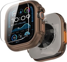 Metal Case For Apple Watch Ultra 49mm Military Grade Shockproof Protective Cover