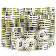 96 Rolls Crystal Tape Refills for Dispenser, 3/4 Inch X 1000 Inch, Transparent S
