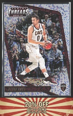 2018-19 Panini Threads #13 Kevin Love Dazzle Cleveland Cavaliers