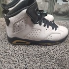 Nike Jordan 6 GS Hyper Jade Sneaker Shoes Youth 4y White Black Basketball Lace  — photo 10