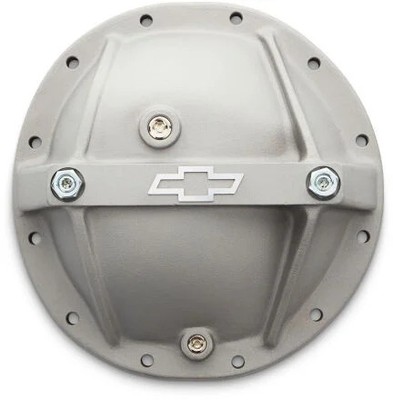 Proform Chevrolet Performance Bowtie Differential Cover [Cast Gray Crinkle