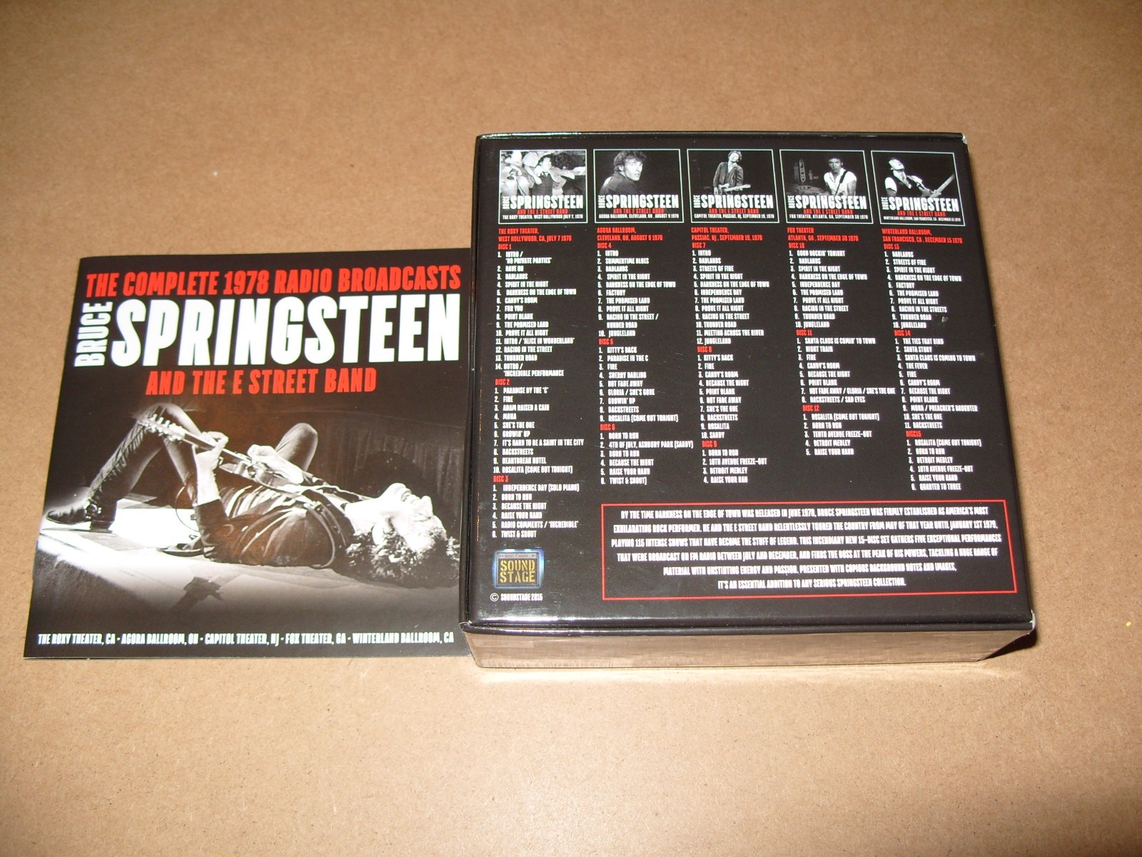 Bruce Springsteen And The E Street Band–The Complete 1978 Radio Broadcasts 15 CD