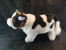 Batterie Operated Toy Cow Moos Walks And Wags It's Tail Working