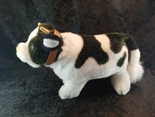 Batterie Operated Toy Cow Moos Walks And Wags It's Tail Working