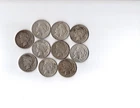 Ten Peace Dollars, with problems