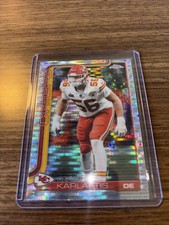 2025 Topps Chrome Football - George Karlaftis #152 Pulsar Refractor - KC Chiefs