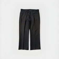 Vintage Levi's Grey Dress Pants Slacks Mens Size 36x26 Made In USA 70s