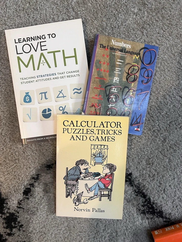 9 Assorted Educational Math Books- Math Textbook-Education  - Image 3 of 4