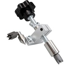 Rotatable Retractable Tailstock Chuck with Dual Bearings for Wood Turning Tasks