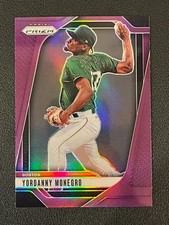 Yordanny Monegro 2025 Panini Prizm Baseball Purple /149 Red Sox