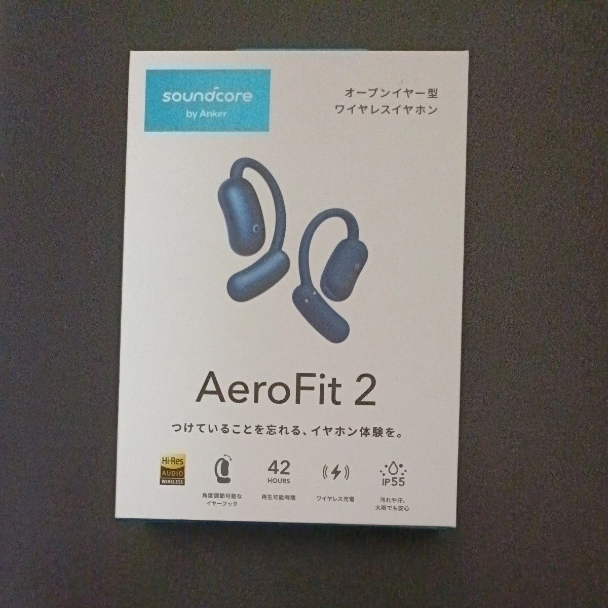 Soundcore by Anker Aerofit 2 Open Ear True Wireless Earbuds Blue