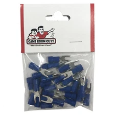 Pkg of 25 Fork Terminal Spades-Stud Size 8, 16-14 Gauge Wire