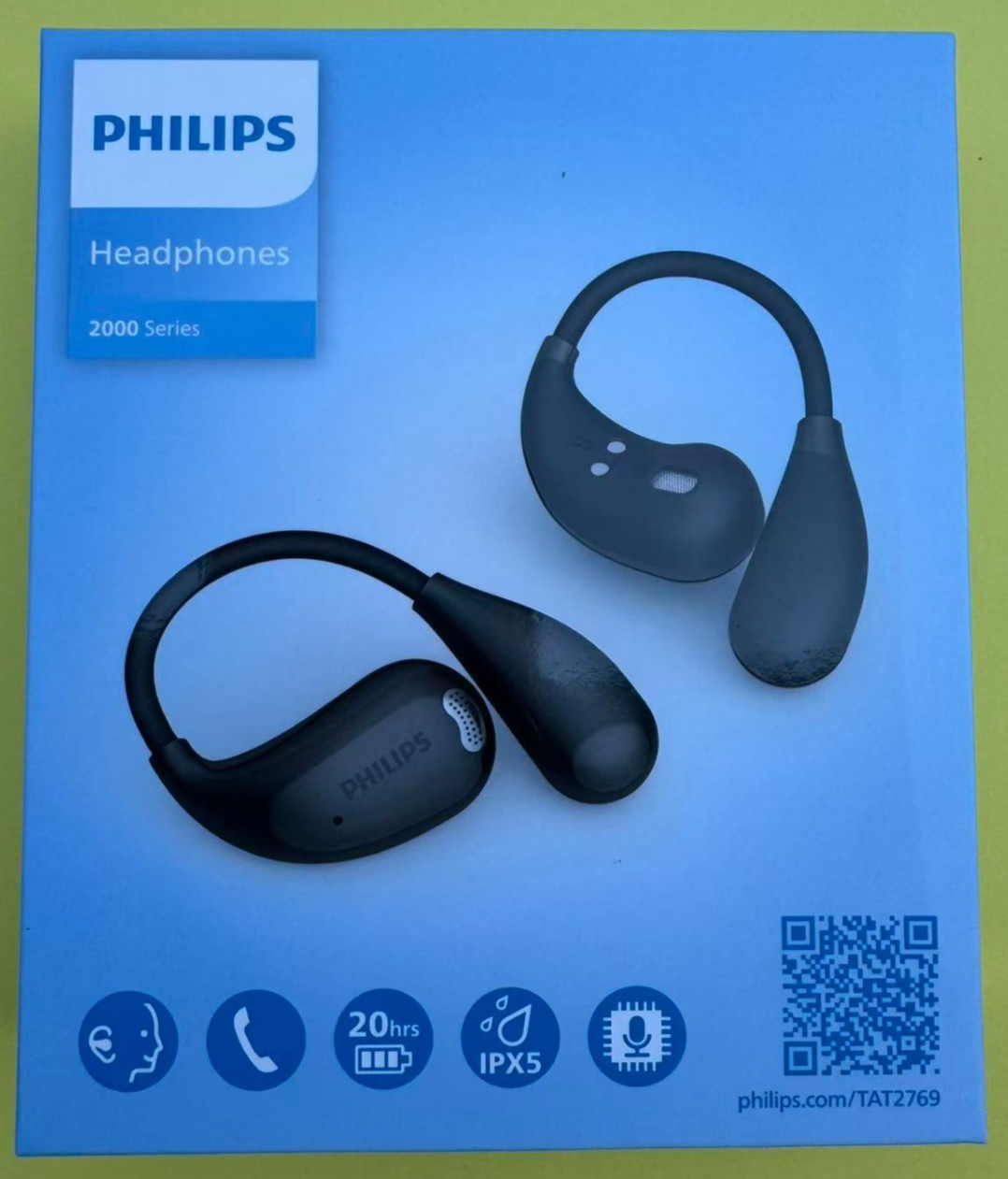 Philips TAT2769 Cuffie Bluetooth wireless orecchio aperto IPX5 20H USB-C