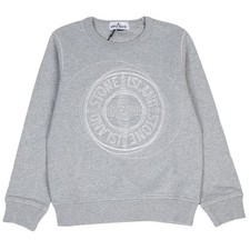 Stone Island Kids Fleece Sweatshirt 791662320 V0M64 14A Adult 63458576