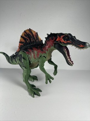 Chap Mei Roaring Green and Orange Spinosaurus Dino Toys R Us 2007