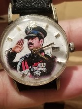 1980'S SADDAM HUSSIEN PRESIDENT WATCH SPECIAL MEMORIAL RARE