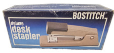 Bostitch Mini Stapler B400 Vintage Compact Desk Stapler - NEW in BOX NOS BEIGE