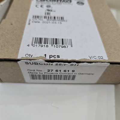 Phoenix Contact 2761619 D-SUB connector - 25-pos. female connector - one cabl...