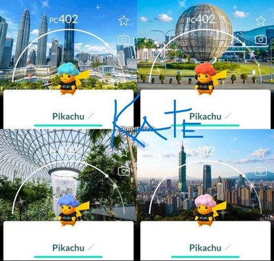  Shiny Pikachu PokéXciting - Background  - P T C - Description