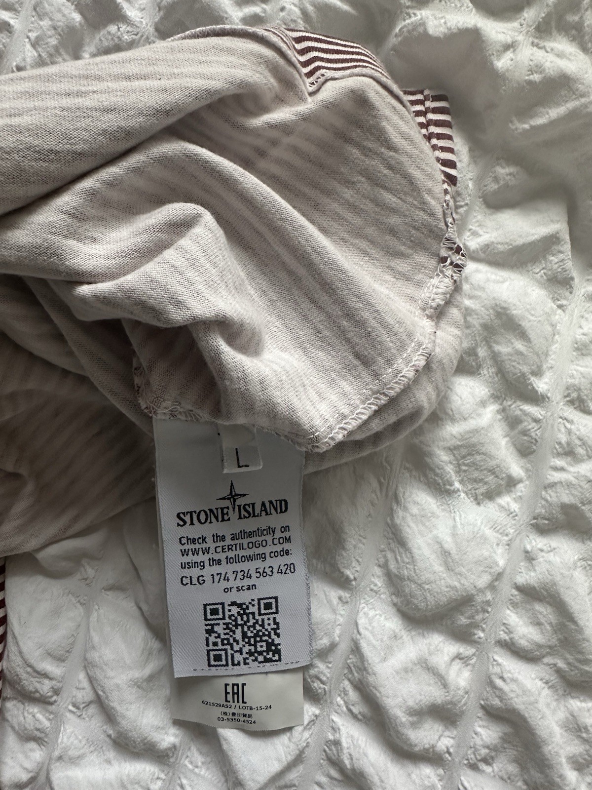 Stone Island x Supreme Long Sleeve L image 4