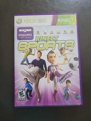 Kinect Sports (Microsoft Xbox 360, 2010) CIB Complete In Box