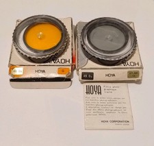 2 Hoya Filters 49.0  Orange And Grey