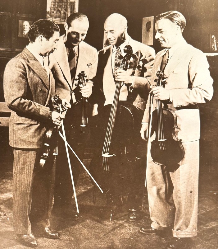 PAGANINI STRING QUARTET 5 photos violinist violist cellist HENRY TEMIANKA