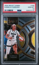 Graded 2024 Panini Select WNBA Kamilla Cardoso #195 Rookie Card PSA 10 Gem Mint