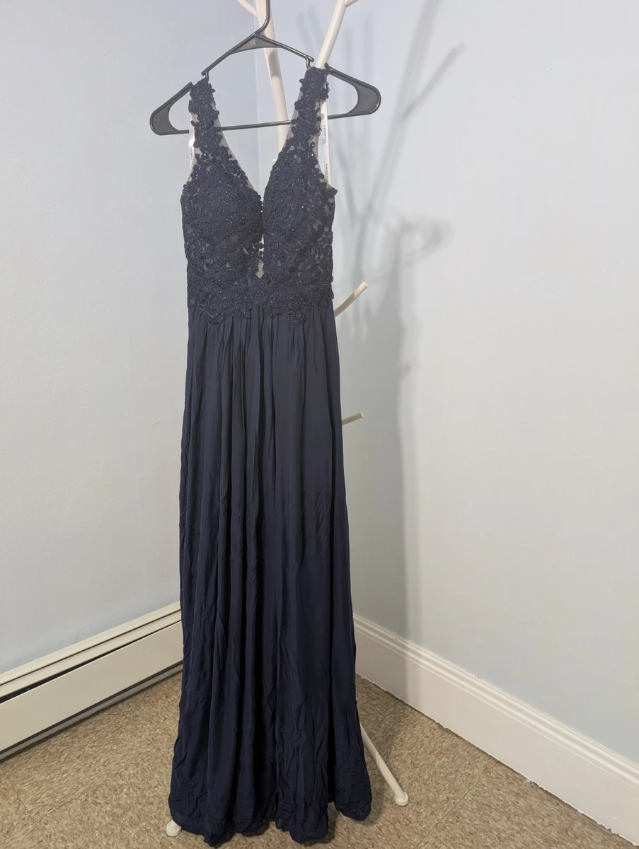 strapless open back dress Sherri Hill 56127