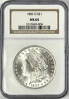 1885-O MORGAN SILVER DOLLAR NGC MS64