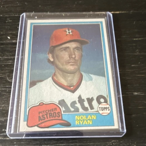 Topps 1981 Topps Nolan Ryan #240 Houston Astros Baseball Card MLB