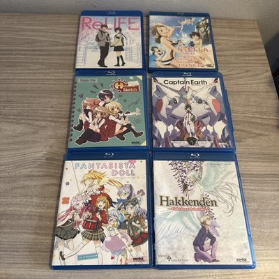 Anime Blu Ray Lot Relief Stella Captain Earth Fantasists Doll Seasons Collection