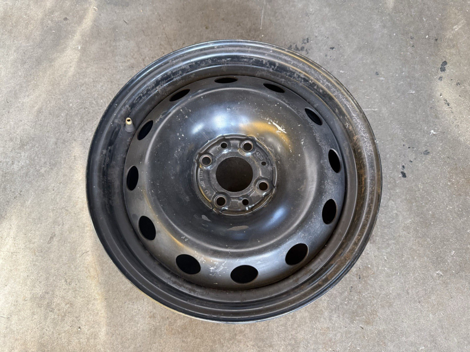 Cerchio ruota in ferro 6,5j x 15 ET 43 98x4 Fiat Stilo Originale