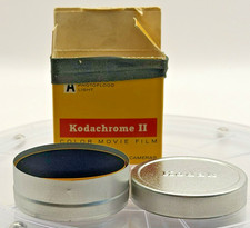 Vintage Kodak Kodachrome II 8mm Movie Film EMPTY BOX  CANISTER - 1972 - DISPLAY