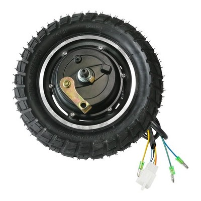 10 Inch 36V 350W Rear Wheel Brushless Hub Motor Kit E Scooter Dirt