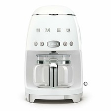 Image of SMEG 50'S RETRO DRIP FILTER COFFEE MACHINE IN WHITE DCF02WHUK