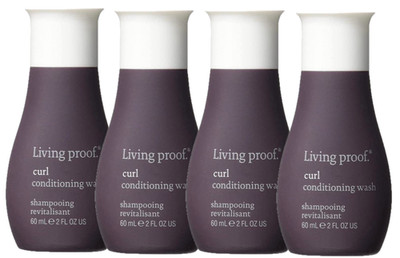 Living Proof Curl Conditioning Wash Shampoo 240ml (4x60ml Einheiten)
