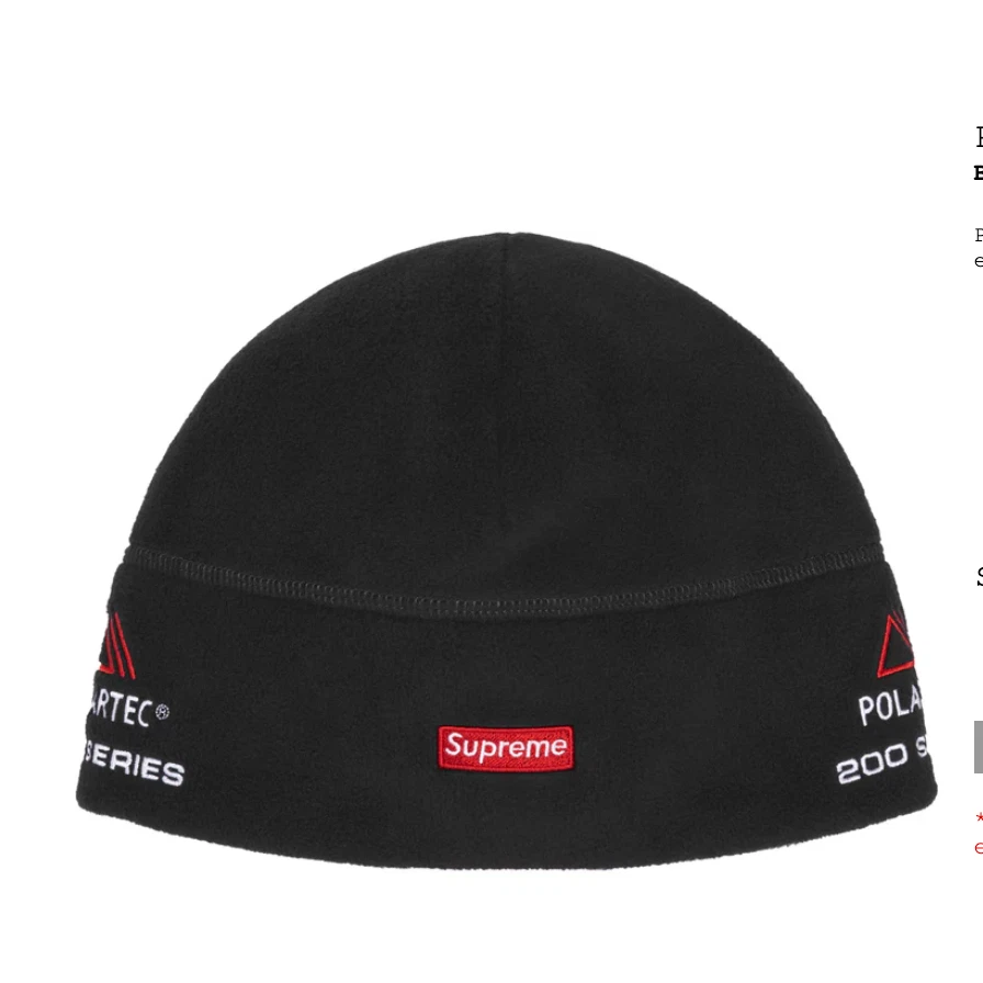 Supreme Beanie Black Hats for Men for sale | eBay