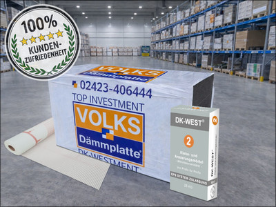 ''DK-WEST'' WDVS - EPS/Styropor Fassadendämmung - WLG 031/032 mit NEOPOR Dämmung