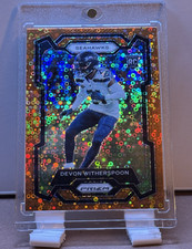 Panini 2023 Prizm Devon Witherspoon Rookie Seahawks #389 Football Card. rookie card picture