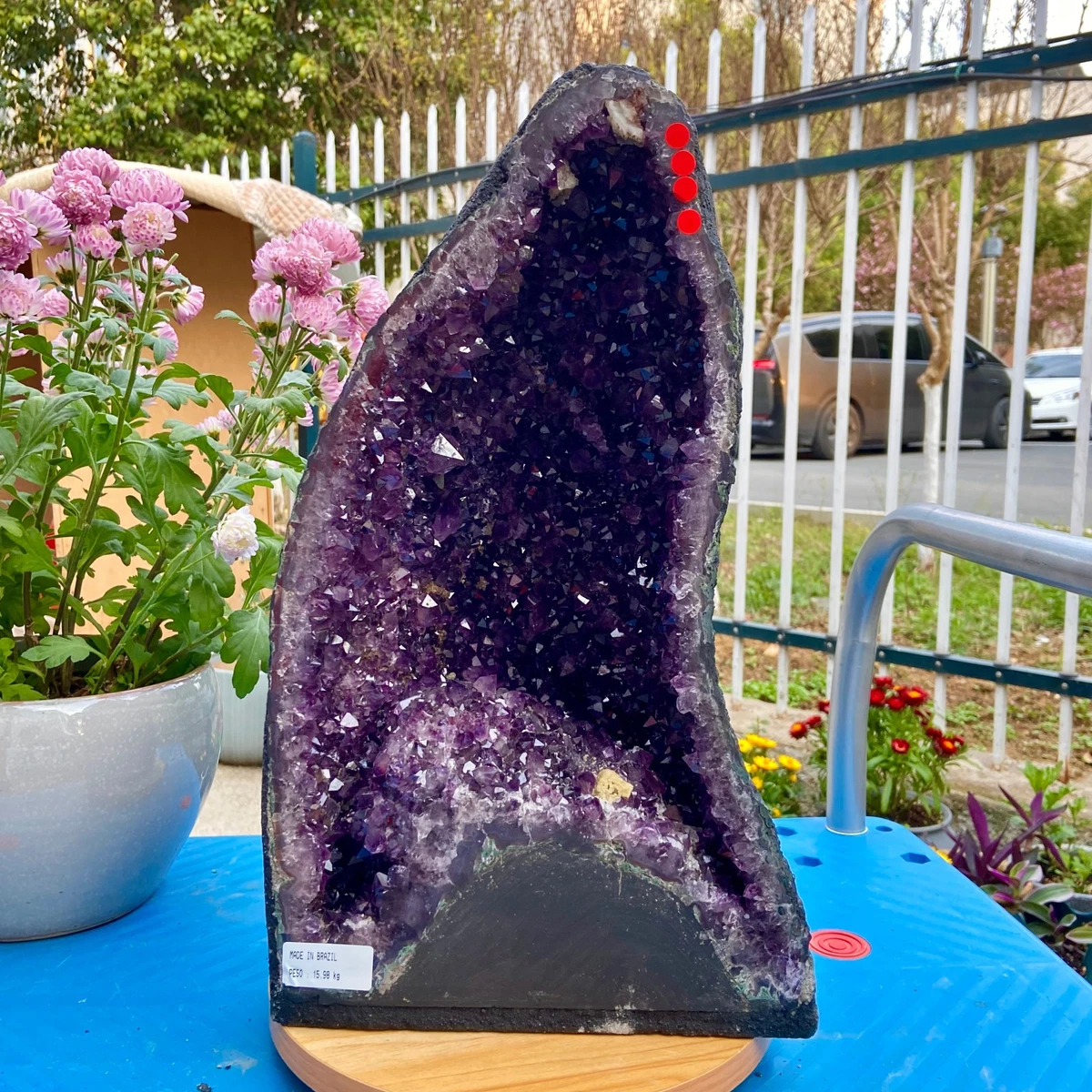 紫水晶晶洞| eBay