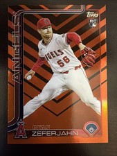 2025 Topps Update Halloween Orange and Black Foil #US324 Ryan Zeferjahn