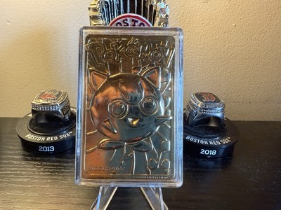 Jigglypuff Pokmon Special Edition 23 Karat Gold-Plated Trading Card # 39 W/COA | eBay Jigglypuff Pokmon Special Edition 23 Karat Gold-Plated Trading Card # 39 W/COA | eBay