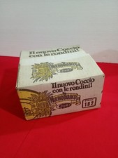 Mulino bianco rondini nuovo coccio 1985 tazza e piatto vintage 182 barilla