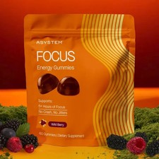 ASYSTEM Focus Gummies | Clean Energy & Clarit...