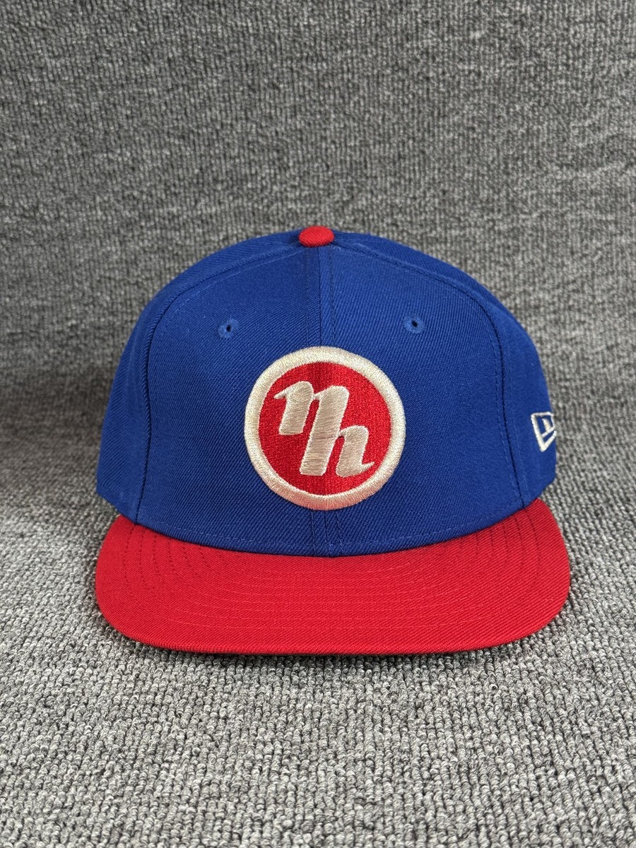 New Era Nashville Sounds 59FIFTY Fitted Blue Red Size 7 Retro Cap